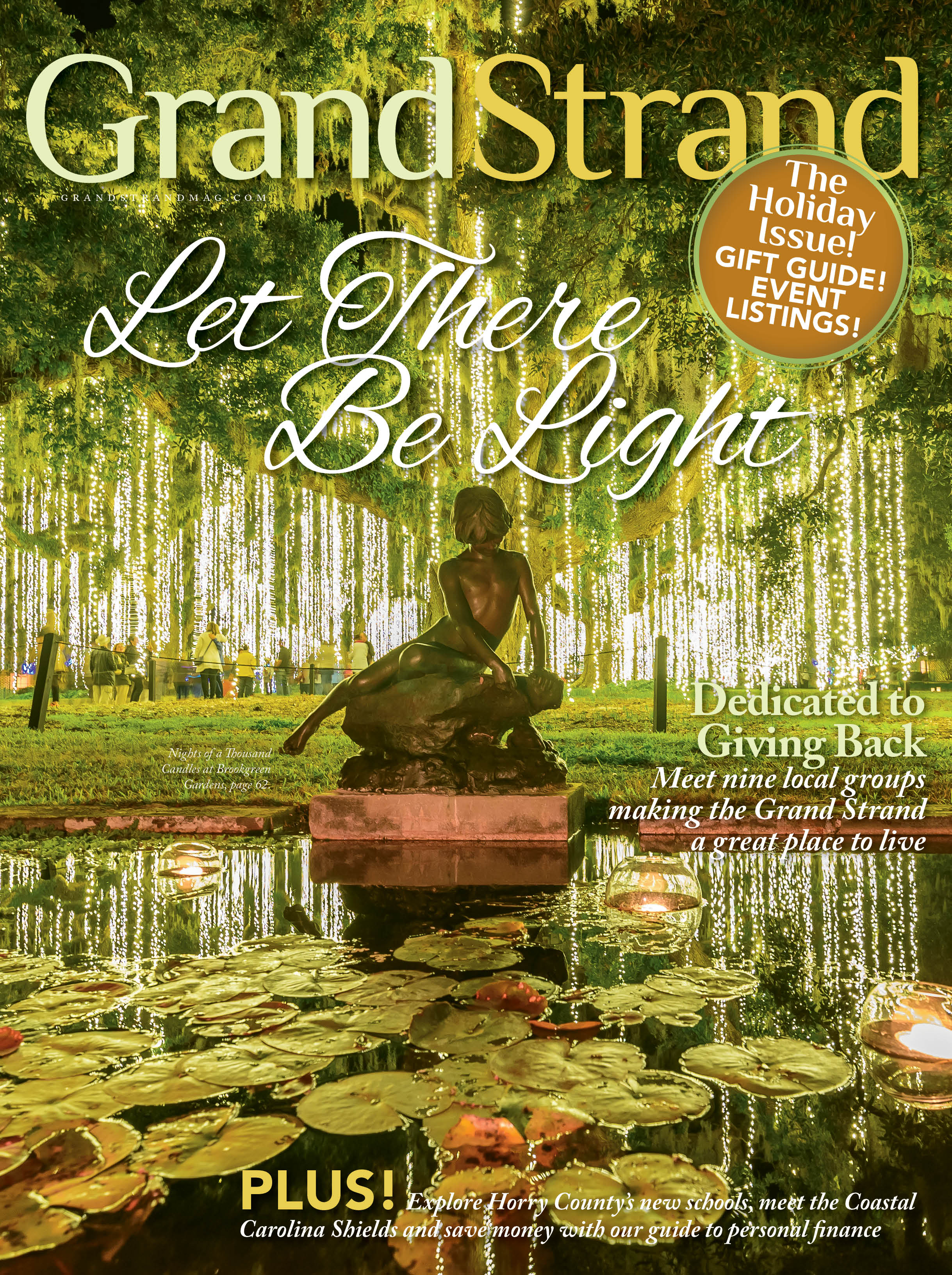 Myrtle Beach SC Grand Strand Magazine December/January 2018